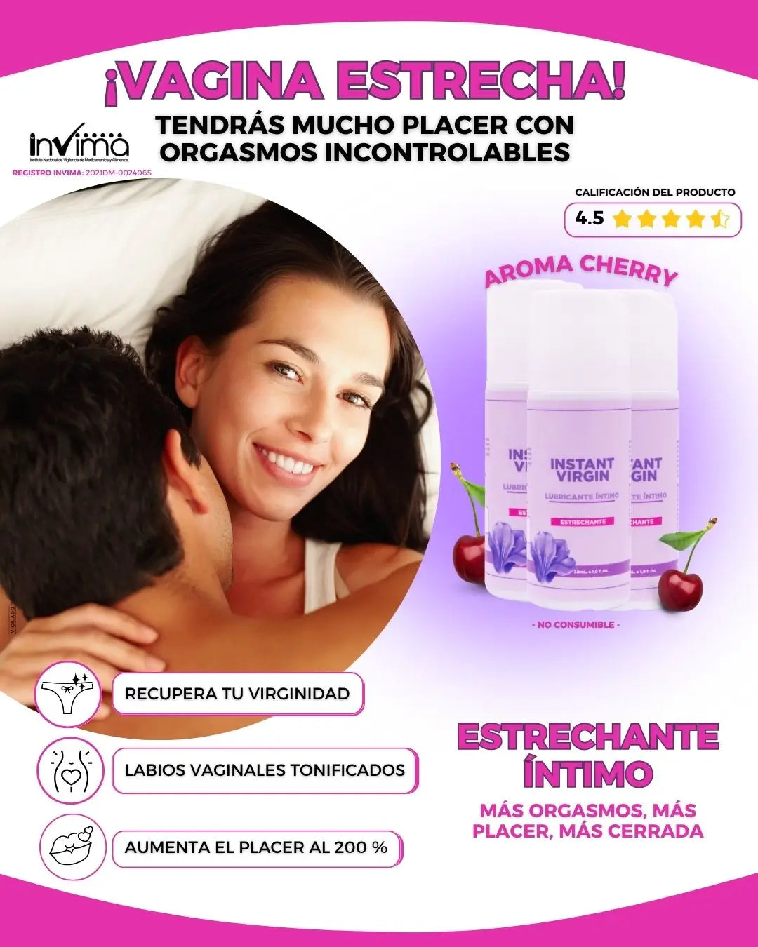 INSTANT VIRGIN® Estrechante Natural