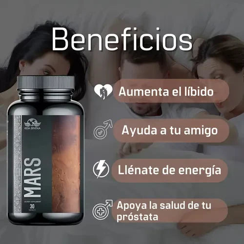 MARS – Potencia Masculina + Apoyo a la Próstata